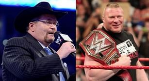 WWE News: Jim Ross justifies Brock Lesnar's position in WWE