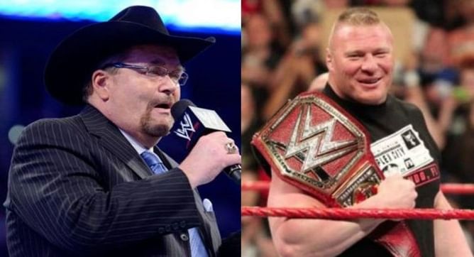 WWE News: Jim Ross justifies Brock Lesnar's position in WWE
