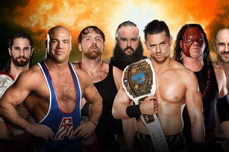 Kurt Angle was the most recent forced last minute change 