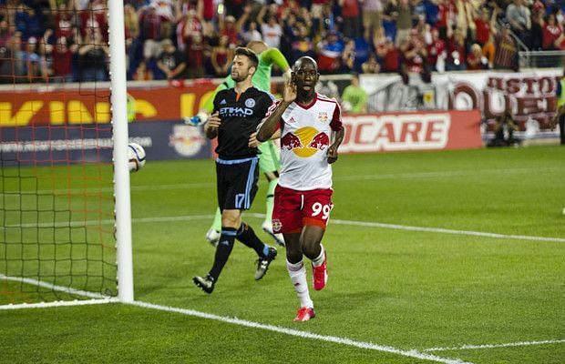 Wright Phillips after scoring against NYCFC