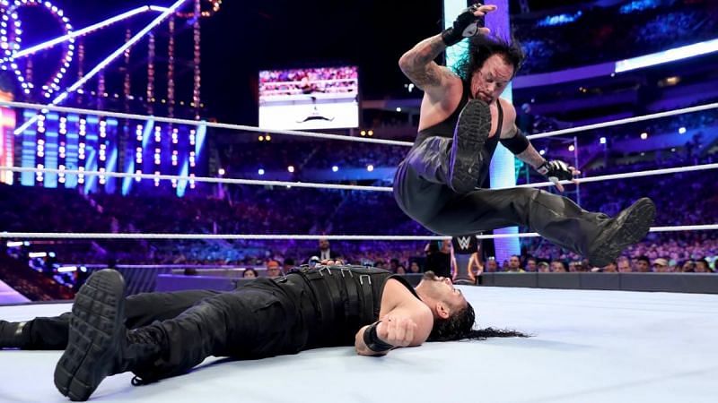 Roman Reigns faced the Undertaker in the main event of Wrestlemania 33
