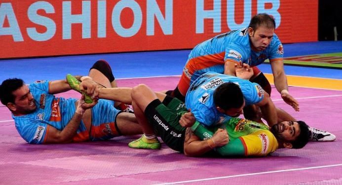 Pardeep Narwal destroyed the Bengal Warriors&#039; defence.