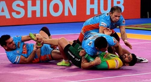 Pardeep Narwal destroyed the Bengal Warriors' defence.