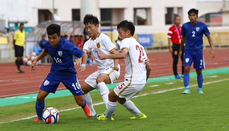 India U17s last played Colombia in August