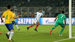 FIFA U17 World Cup: Twitter goes wild as England's Rhian Brewster sends Brazil packing