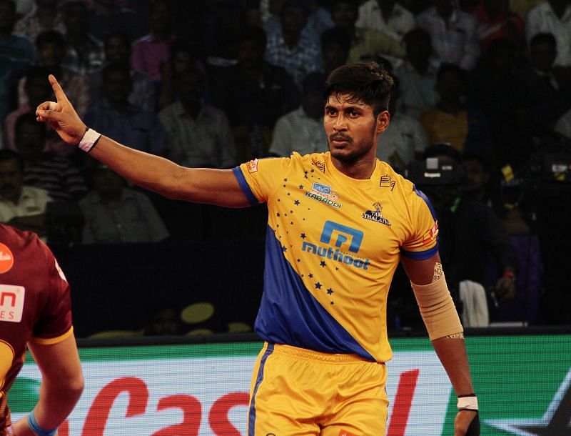 Prapanjan has emerged as a solid and consistent raider this season in support of Ajay Thakur