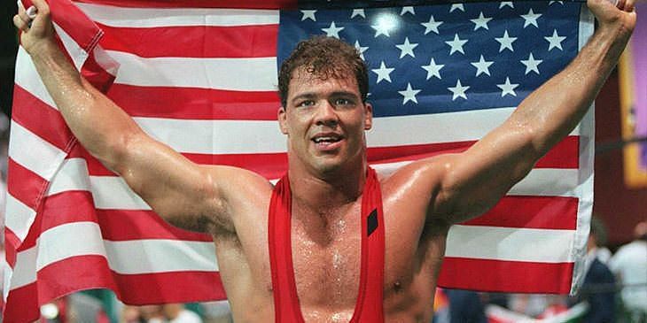 Kurt Angle was himself inducted into the WWE Hall of Fame just this year.