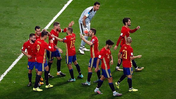 Spain squad depth
