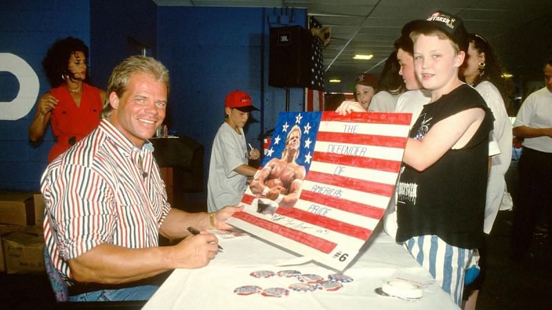 Lex Luger was primed to be the old WWF&#039;s next Hulk Hogan