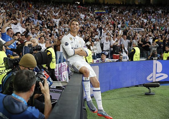 Ronaldo in all his gloryEnter caption