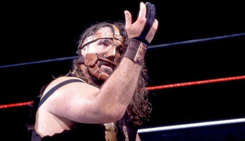 Mankind in 1996, one of the most unique characters to appear on mainstream wrestling television at that time