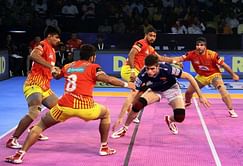 Jaipur Pink Panthers vs Gujarat Fortunegiants: Pro Kabaddi 2017 today's match probable playing 7 for Panthers vs Fortunegiants