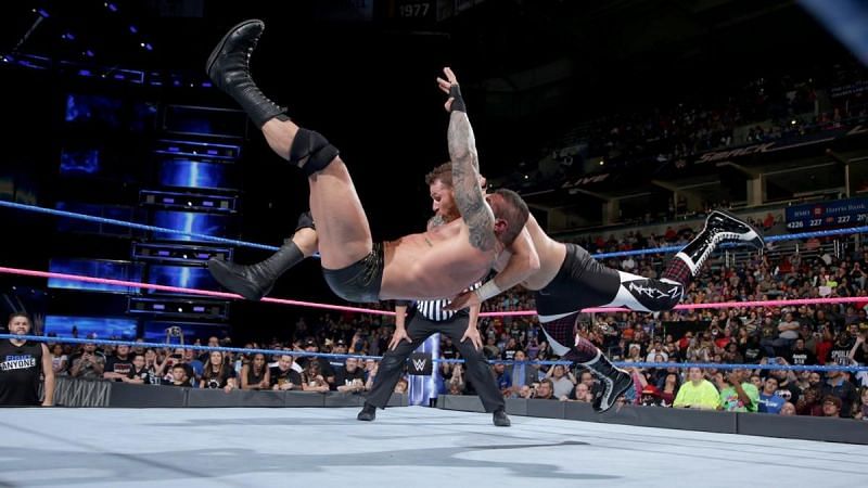 Randy Orton doing what he does best on this episode of Smackdown Live.