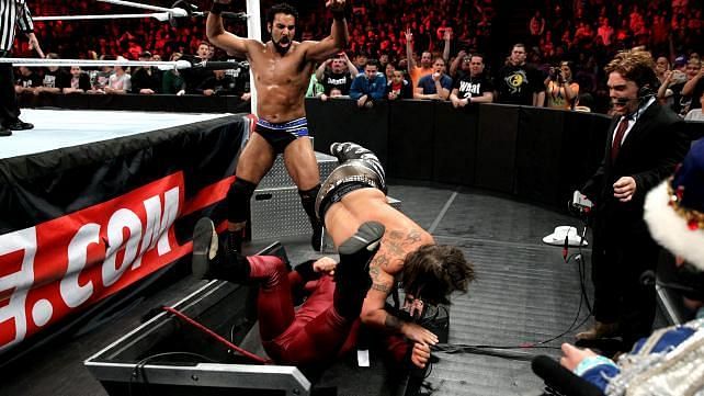 The first ever WeeLC match took place at Extreme Rules 2014 