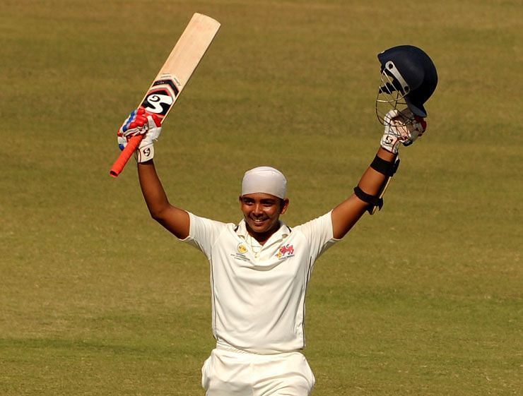 Prithvi Shaw scored his second Ranji Trophy century in three matches 