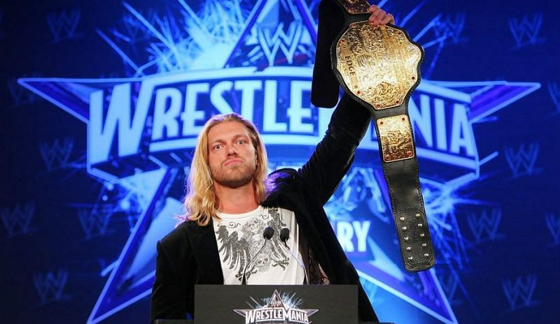 Edge played an important role as a top champion in the WWE during the PG era