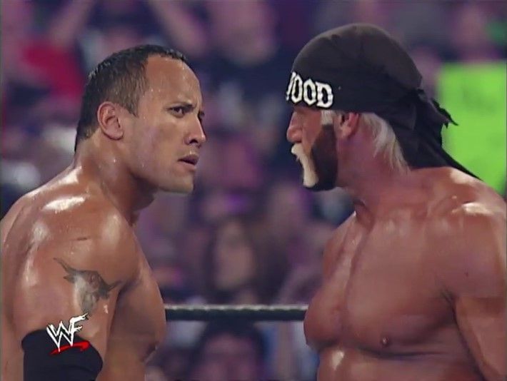 It was pegged as icon versus icon with The Rock going into the match the fan favorite. That was, until the match began.