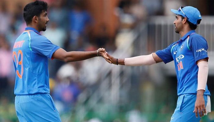 Bhuvi and Bumrah are doing a good job for India at the moment
