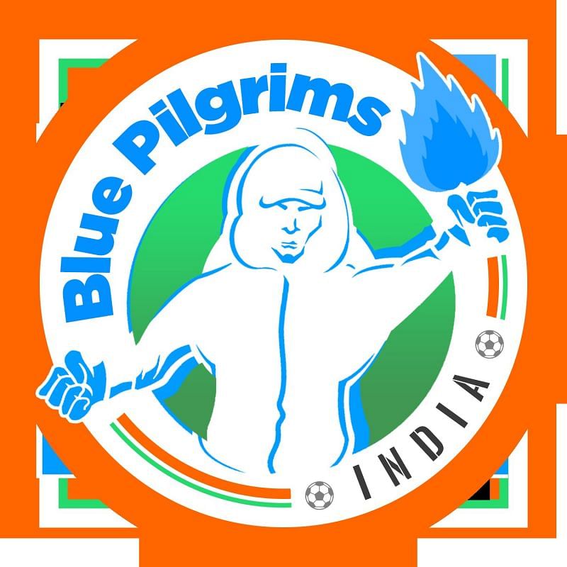 The official crest of the Blue Pilgrims