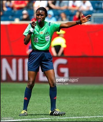 Gladys Lengwe is a Zambian National referee