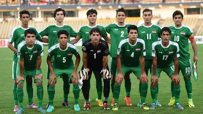The Iraq U17 who are the reigning Asian champions