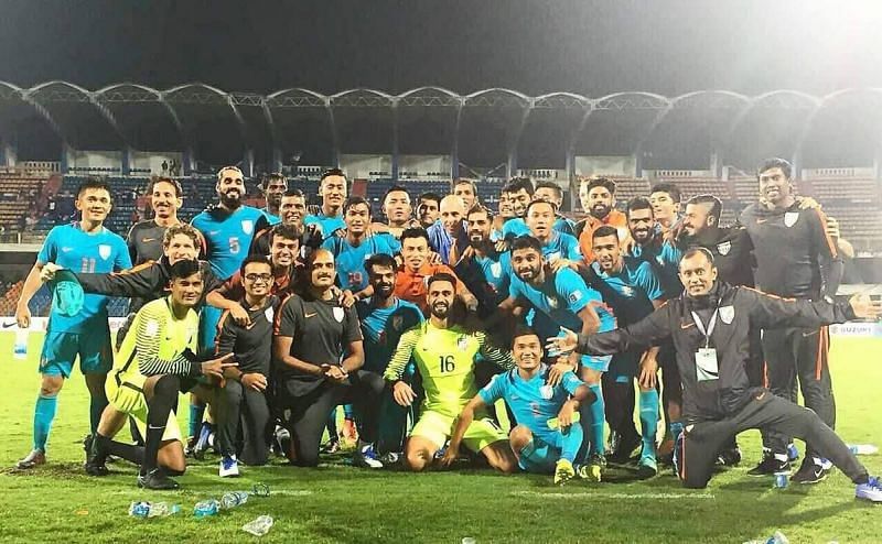 Indian football team qualifies for 2019 AFC Asia Cup