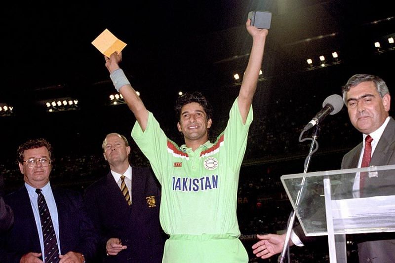 Wasim Akram was consistent throughout the 1992 World Cup and deserved to win the Player of the Tournament