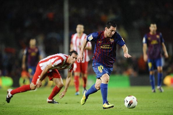Atleti didn&#039;t know what hit them as Barca put five past them in 2011
