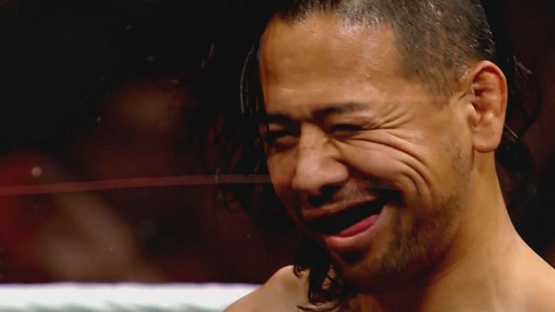 Shinsuke Nakamura is famous for his wide variety of facial cues