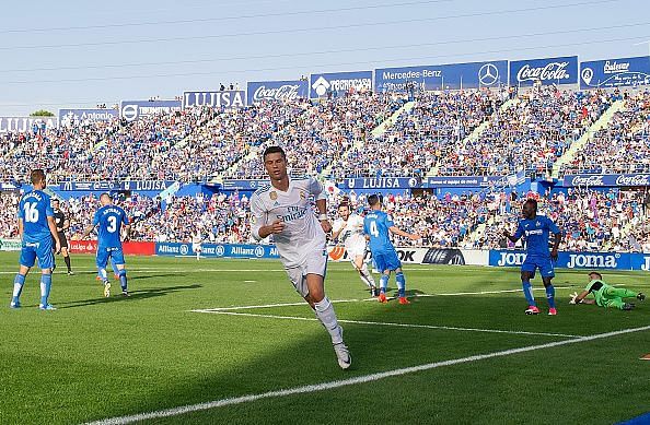 La Liga 2016/17: Getafe 1-2 Real Madrid, Player ratings