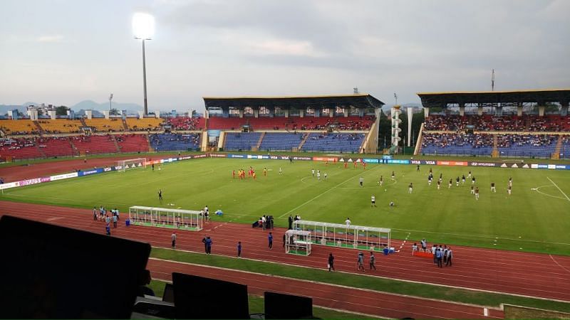 Guwahati&#039;s Indira Gandhi Athletic Stadium was initially scheduled to host the Brazil vs England game