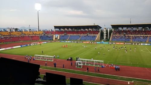 Guwahati's Indira Gandhi Athletic Stadium was initially scheduled to host the Brazil vs England game