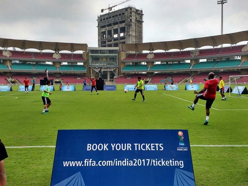 Infrastructure-wise, the DY Patil Stadium in Navi Mumbai is ahead of all the other arenas in the 2017 FIFA U-17 World Cup.