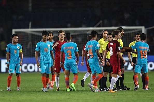 India finished without a single point at the FIFA U17 World Cup