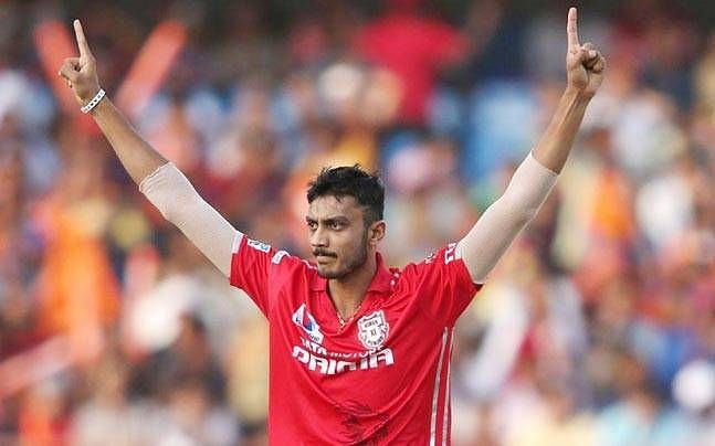Image result for axar patel kings x1 bowling