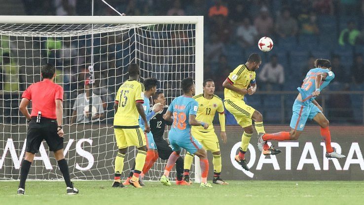 The scouts witnessed history at the Jawaharlal Nehru Stadium in New Delhi, on Monday, as Jeakson Singh scored the first ever goal in the history of any FIFA World Cup, for India.