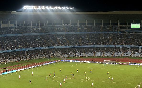 Kolkata&#039;s Salt Lake Stadium has had an average attendance of about 54,000 at the U17 World Cup