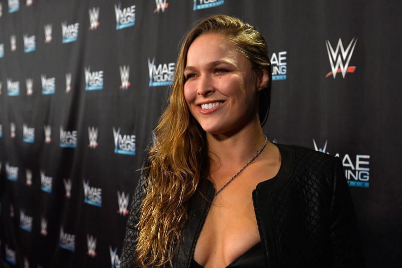 Ronda Rousey made a WWE appearance at Wrestlemania 31