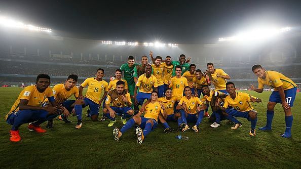 Brazil finished as the third best team at the FIFA U17 World Cup