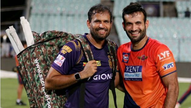 Pathan brothers scored some crucial runs with the bat