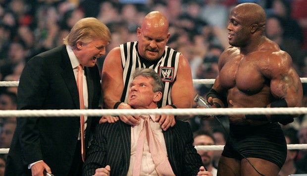 Bobby Lashley competed at Wrestlemania 23--participating in the &#039;Battle of the Billionaires&#039;, only to quit WWE shortly thereafter