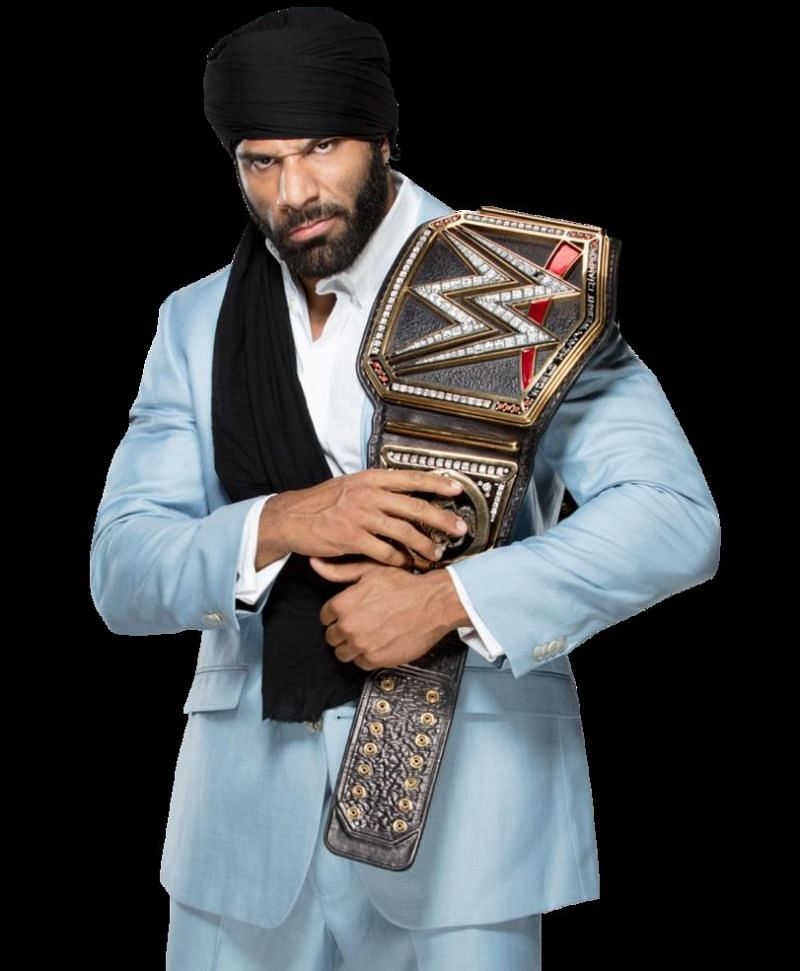 Jinder Mahal looks sharp in tailored suits.