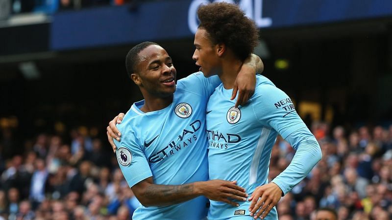 Sterling and Sane will be looking to get among the goals for the Citizens