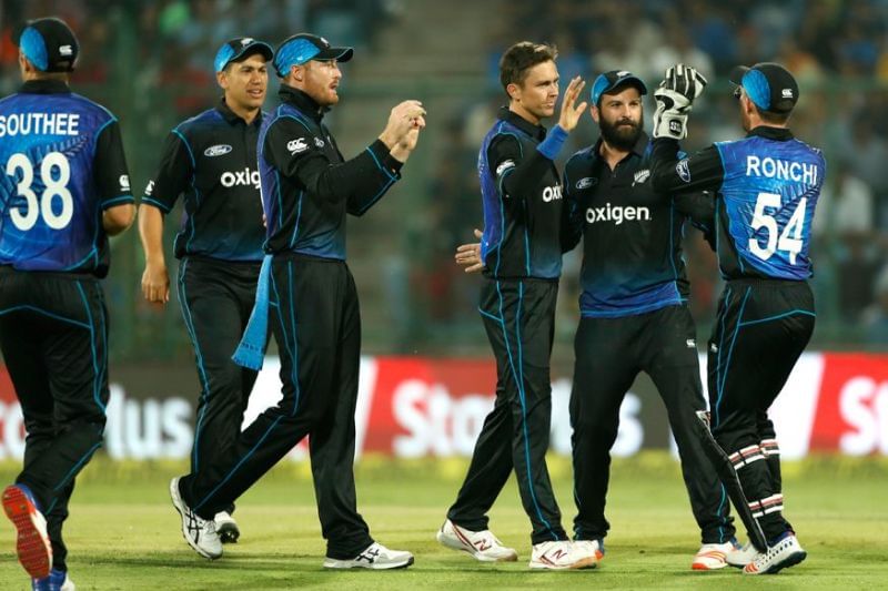 New Zealand players arrive in India for limited overs series