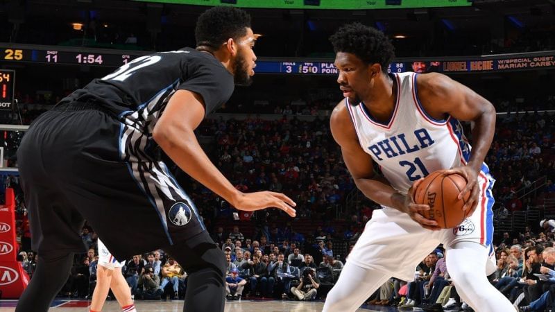 Joel Embiid Vs Karl-Anthony Towns