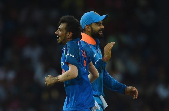 Virat Kohi Yuzvendra Chahal