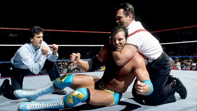 Razor Ramon battled IRS at a Royal Rumble