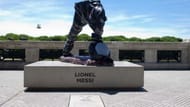 Lionel Messi's statue in Argentina was vandalized after his loss in the Copa America 2016 Final