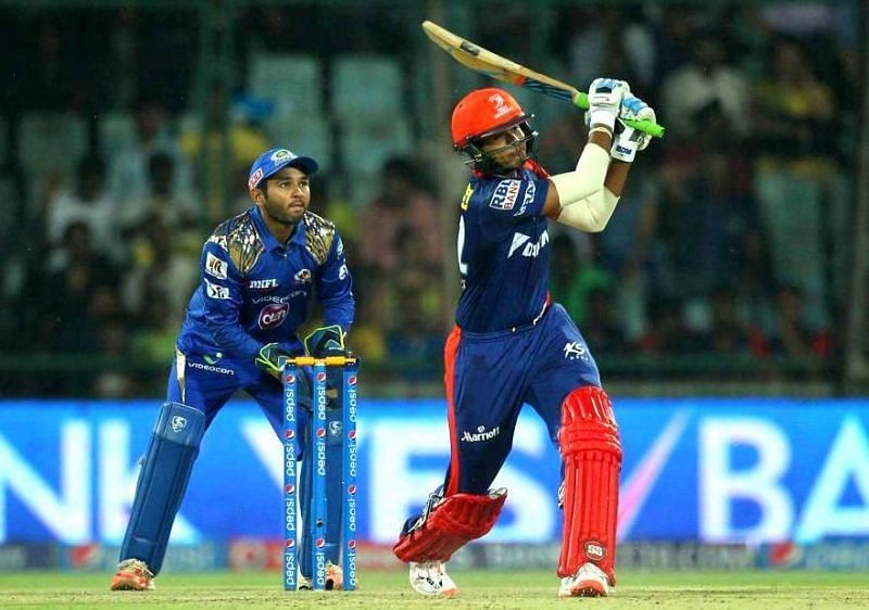 Iyer in action against Delhi Daredevils