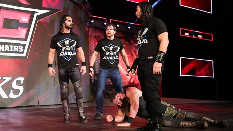 The Hounds of Justice prepare to destroy Braun Strowman